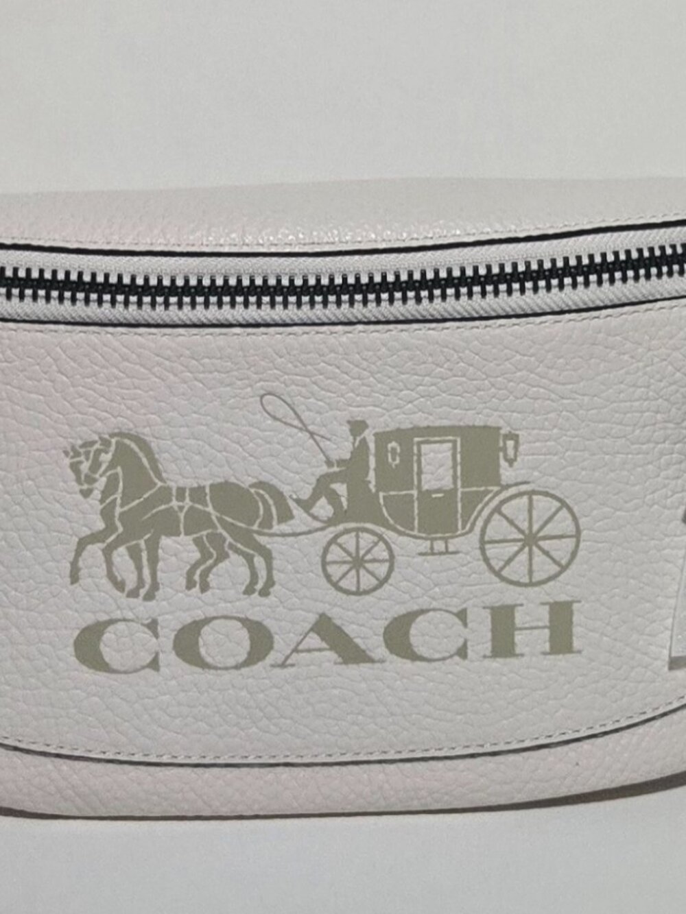 Coach Pebble Leather Warren Belt Bag